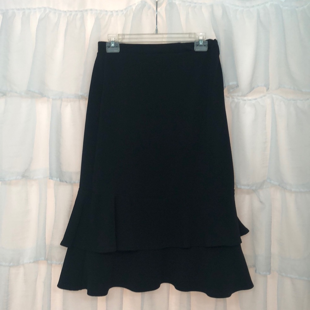 Dress like an angel ruffled skirt